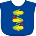 thumbnail image 3 of Inktastic Corn Lover Corn on the Cob Boys or Girls Baby Bib, 3 of 4