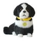 thumbnail image 4 of Peluche eléctrico de cachorro animado, lindo, que puede ladrar, compañero creativo, muñeco de peluche animal Blanco negro, 4 of 9