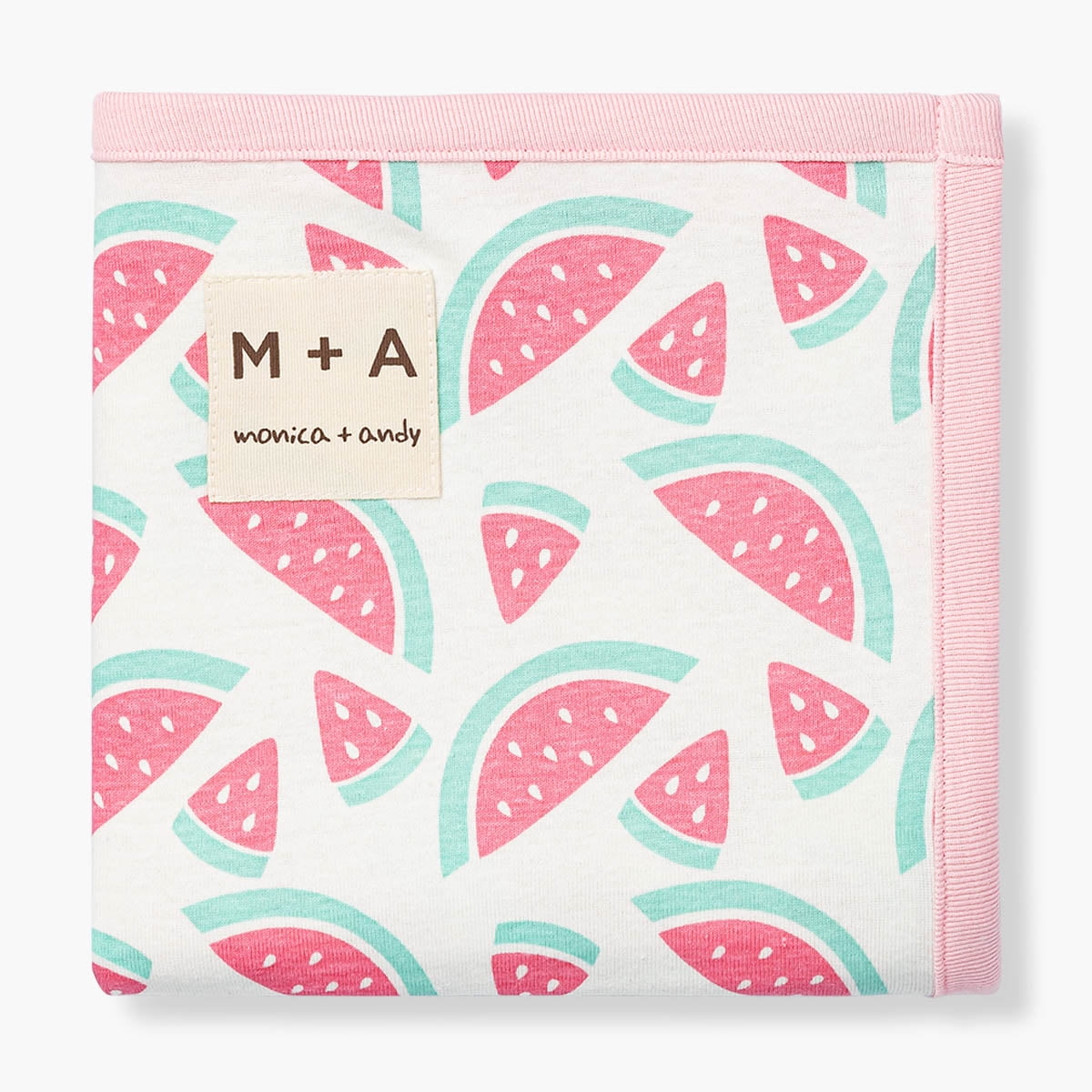 M+A by Monica + Andy Baby First Hello Cuddle Box Blanket + Cap Organic Gift Set