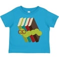 thumbnail image 3 of Inktastic Bookworm Books Reading Boys or Girls Toddler T-Shirt, 3 of 5