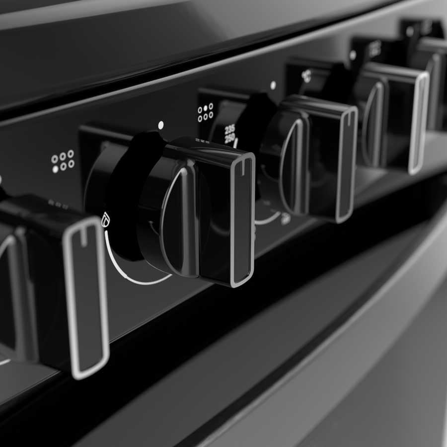 Amana Brand New  5.1 Cu. ft. 30 Inches Freestanding Gas Range Color Black