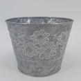 thumbnail image 1 of Jardinière en Forme de Seau en Métal avec Marguerites Blanches, 1 of 1
