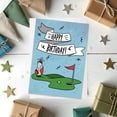 thumbnail image 4 of Tarjeta de cumpleaños inspirada en Sole con temática de golf para amantes del golf, 4 of 5