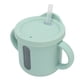 thumbnail image 5 of Copa De Entrenamiento Para Niños Pequeños De Tazas Para Bebidas De Silicona Con Manijas Dobles Cubierta A Prueba De Fugas Para Bebés Viajes En El Hogar Leche, 5 of 7
