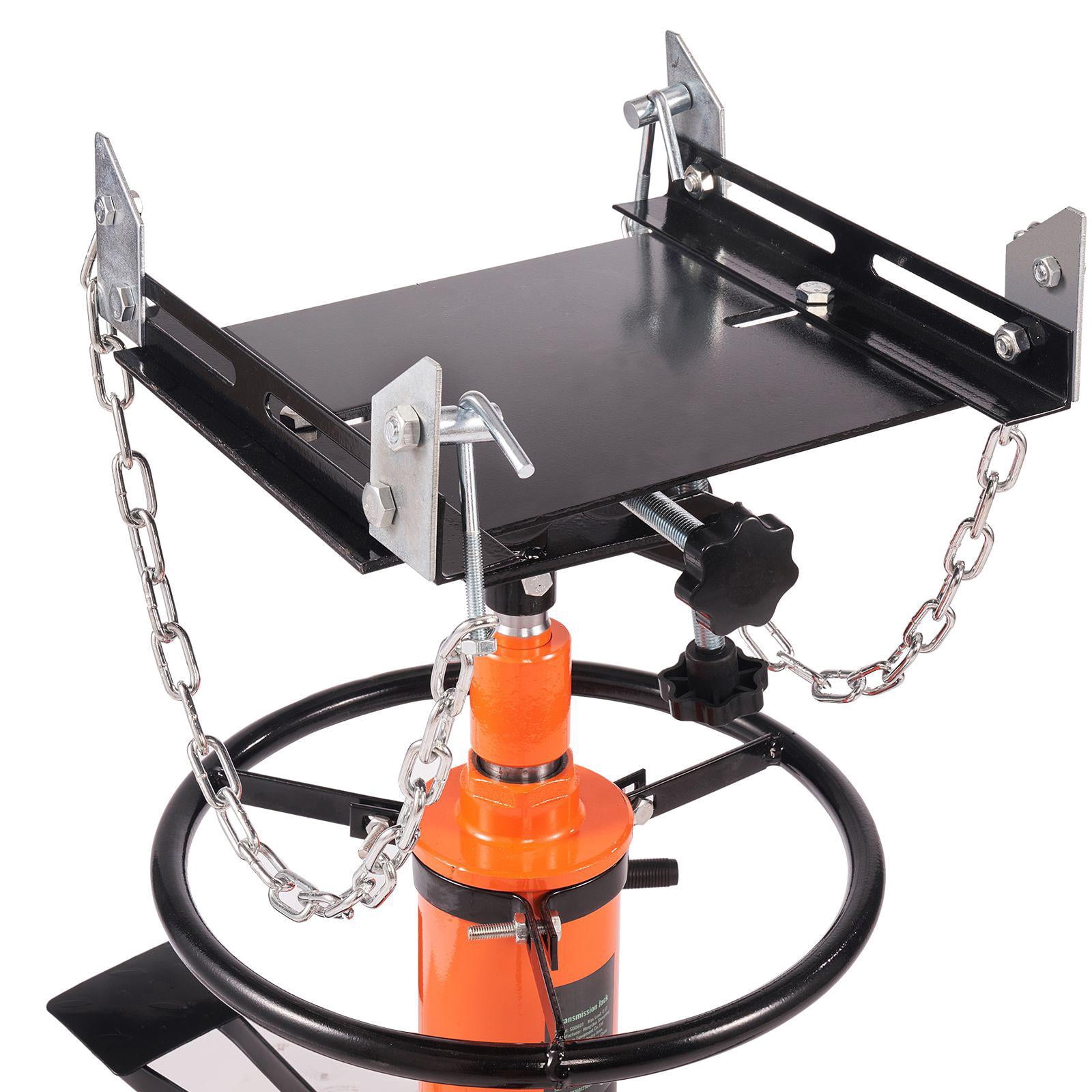 1322 LBS Hydraulic Transmission Jack 32-67 Inch High Lift Floor Jack Stand with Foot Pedal 360 Degree Swivel Wheel Garage Shop Lift Hoist