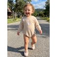 thumbnail image 5 of Cenuakty Baby Boys Girls Romper Long Sleeve Round Neck Goose Embroidery Bodysuit Newborn Fall Playsuit, 5 of 9