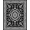 Black, Pattern 3, variant on ODIKA 2x3 Machine Washable Non-Slip Area Rug, Meditation Journey Boho Zen High Traffic Rug, Brown, 715868