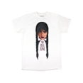 thumbnail image 4 of Wednesday Addams Men's No Hug Zone Zero Expression Adult T-Shirt, 4 of 5