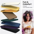 thumbnail image 4 of Compatible with iPhone 14 Case 6.1, Slim Liquid Silicone 3 Layers Full Phone Covered Soft Gel Rubber Case Protective Phone Cover 6.1 Inch-Sunflower Yellow, 4 of 12