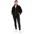 thumbnail image 4 of Enzo Womens Borg Jacket Warm Fleece Ladies Fur Outerwear Size S-2XL, 4 of 5