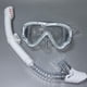 thumbnail image 3 of Equipo de snorkel con tapa seca, equipo de snorkel, máscara de buceo, gafas de buceo para Blanco, 3 of 9