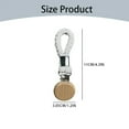 thumbnail image 3 of Tyeign Mechanical Floor Door Stopper with Adjustable Height , Windproof Door Holder for Doors up to 3/4 Inch , No Drill Installation with Strong Magnetic Base Gold, 3 of 4