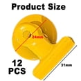 thumbnail image 5 of 12 pack Fridge Magnets Refrigerator Magnets Magnetic Clips Heavy Duty Detailed List Display Paper Fasteners on Home& Office& Teaching, 5 of 5