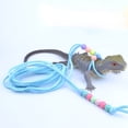 thumbnail image 1 of WHAMVOX 1PC Bearded Dragon Rope Small Pet Traction Rope Sky Blue for Pet Owners, 1 of 6