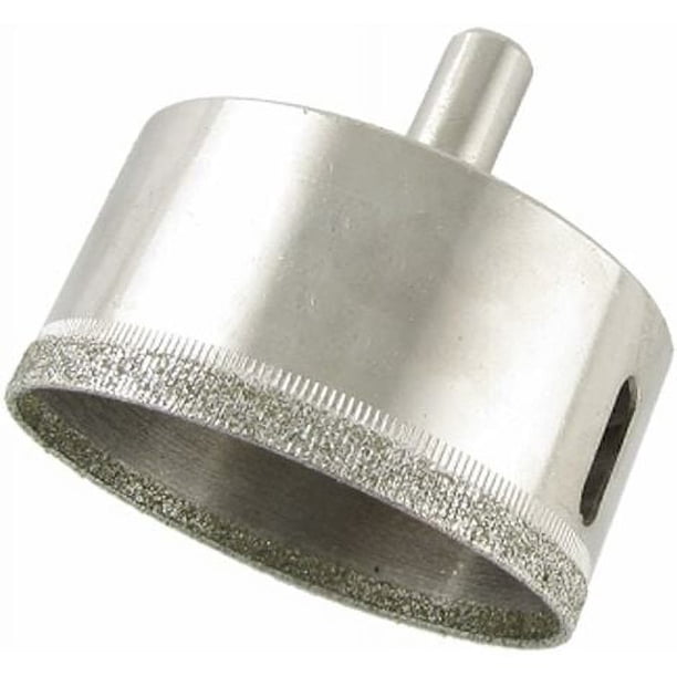 Broca para sierra perforadora de diamante de 2-3/8" y 60 mm para baldosas, cerámica, vidrio, porcelana y mármol