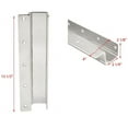 thumbnail image 3 of Challenger Hardware Boat Hinge 2240180 | Rinker 248 Stainless 10 Gauge, 3 of 4
