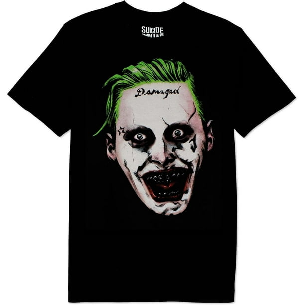 Suicide Squad Joker Face Shirt: Large