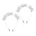 thumbnail image 3 of CIMAXIC Birthday 2pcs Birthday Headbands Rhinestone Birthday Headdress Party Headpiece Accessory Photo Prop,6.3"X4.72"X0.2", 3 of 4
