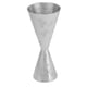 thumbnail image 5 of Jigger de acero inoxidable de doble cabezal con diseño de hojas rayadas, vaso de barman de 30 ml y 60 ml para una coctelería precisa, 5 of 8