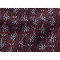thumbnail image 4 of oneOone Viscose Jersey Fabric Leaves Block Print Fabric BTY 60 Inch Wide, 4 of 5