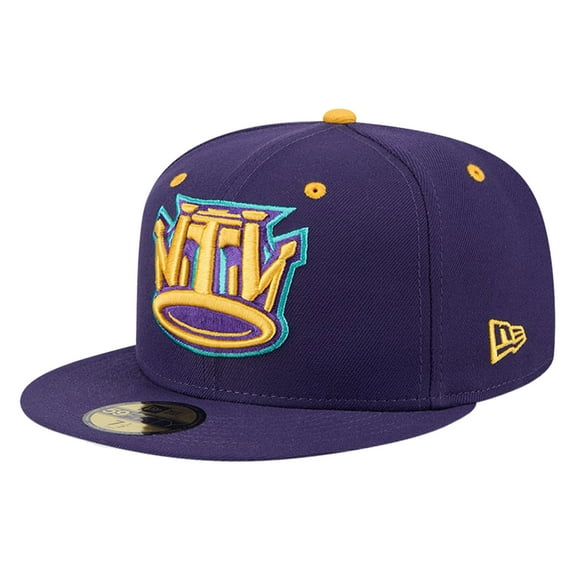Men's New Era Purple Brooklyn Cyclones Copa de la Diversi-n 59FIFTY Fitted Hat