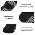 thumbnail image 6 of LOOIKOOS 10 Pairs Mens Cushioned Ankle Socks, Breathable Casual Socks with Arch Surpport Running Sock for Men, 6 of 7