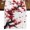 White Deep Red, variant on Table Runners 70 Inches Long Dress Scarves, Red Flowers Farmhouse Coffee/Dining/Kitchen Table Decor, Holiday Table Runner, Chinese Plum Traditional Ink Painting 13x70 Inch