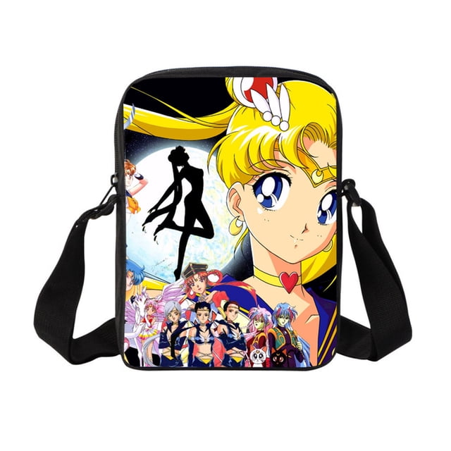 Bandolera de lona de anime Sailors Moons Tsukinos Usagis