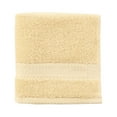 Better Homes & Gardens Adult Washcloth, Solid Yellow