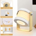 thumbnail image 3 of Hongchun Dimmable Touch LED Bedside Lamp Vintage Desk Lamp with Wooden Handle 3 Tier, 3 of 5