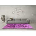 thumbnail image 3 of Ahgly Company Indoor Rectangle Oriental Purple Traditional Area Rugs, 7' x 9', 3 of 4