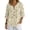 Butterfly Rose, variant on Lavender Print Womens Button Down Shirts Linen-Like 3/4 Sleeve Shirts Casual Tops V Neck Blouses
