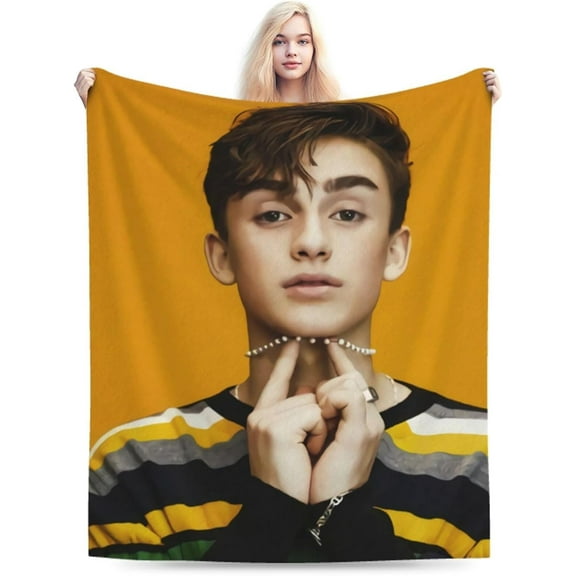 Blanket Johnny Orlando Soft and Comfortable Warm Fleece Throw Blankets Yoga Blankets Beach Blanket Picnic Blankets Gift for Dorm Room Office Decor Sofa Bed Camping Travel All Season
