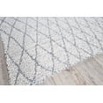 thumbnail image 4 of Exquisite Rugs Giorgio Reversible Indoor/Outdoor Handmade Flatweave P.E.T. Yarn Gray/Ivory Area Rug, 4 of 15