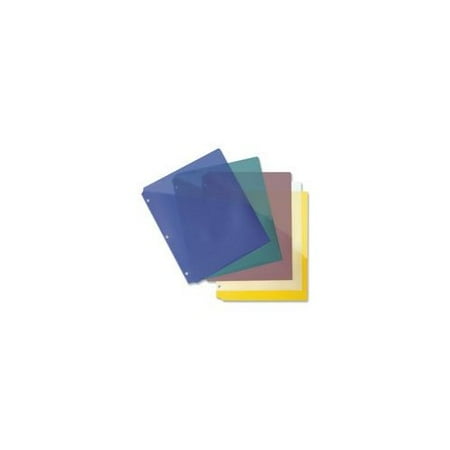- Business Source Poly Binder Pockets - 40 x Sheet Capacity - For Letter 8.50