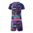 thumbnail image 6 of Rick And Morty Boys 2-Piece Swimsuit Set, Short Sleeve Rash Guard & Swim Trunks, 6 of 7