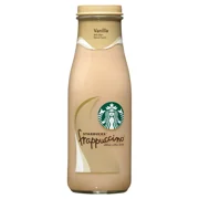 2x-Starbucks Frappuccino Vanilla Chilled Coffee Drink - 13.7 fl oz Glass Bottle