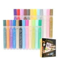 thumbnail image 2 of Acrylic Paint Marker Pens Medium Reversible Tip colorfairy Water Based Paint Set, 2 of 11