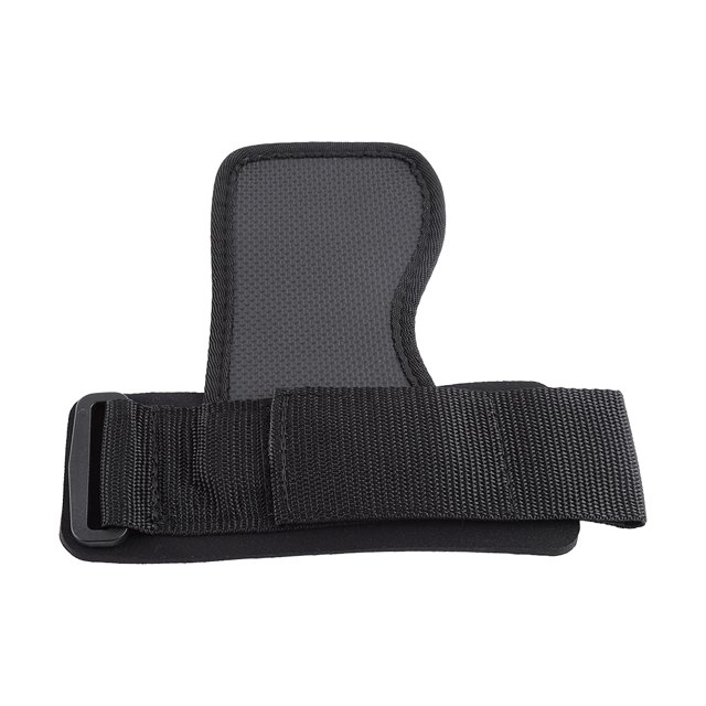 BOROCO Guantes De Gimnasio, 1 Par De Muñequeras Antideslizantes Negras para Levantamiento De Pesas, Envolturas para Ejercicios, Guantes De Gimnasio para Levantar Medio Dedo
