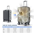 thumbnail image 5 of Fotbe Elegant Ivory Flower Luggage Cover Protector,Suitcase Protector,Scratch and Dirt Resistant,Fits 18-32 Inch Luggage-X-Large, 5 of 8