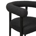 thumbnail image 5 of TOV Furniture Spara Black Boucle Dining Chair, 5 of 7