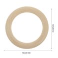 thumbnail image 2 of 5Pcs Useful Dream Catchers Wood Rings Durable Wooden Hoops for DIY Crafts, 2 of 8