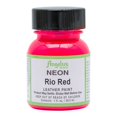 thumbnail image 1 of Angelus Neon Leather Paint 1 oz, Rio Red, 1 of 1