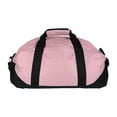 thumbnail image 3 of DALIX 18" Duffle Bag Two-Tone Sports Travel Gym Luggage Bag in Pink, 3 of 4