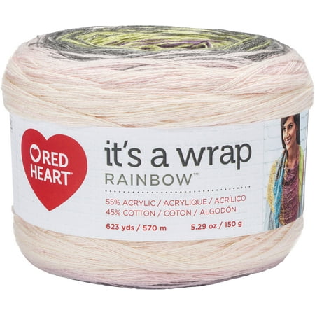 UPC: 0073650028304 | Red Heart It s A Wrap Rainbow Yarn-Whisper