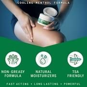 Biofreeze Cream, 3 Oz. Jar, 10% Menthol, 2 Count