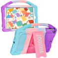 thumbnail image 1 of Premium Silicone Case for iPad Mini 5,4,3,2,1 Case,iPad Mini 5,4,3,2,1 Case for Kids, AmPm Protective Case with Handle Stand for Apple iPad Mini 5,4,3,2,1 Model, 1 of 7