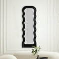 thumbnail image 3 of Mainstays 20x58 Black Wavy Mirror, 3 of 5