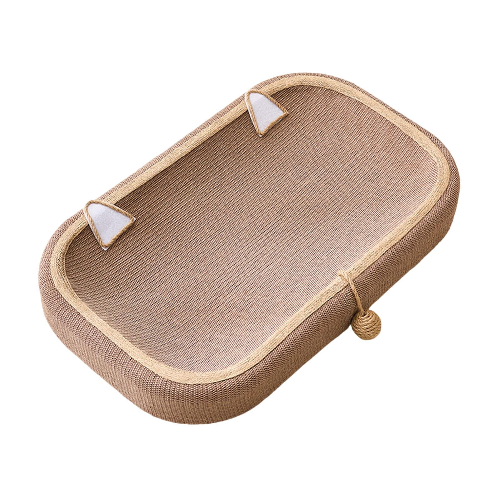 Cat Scratcher Scratch Pad Sisal Foam Bed Thickened Mat for Indoor Cats Training and Claw Grinding