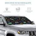 thumbnail image 2 of Bingfone Gamepads Car Windshield Sunshade,Sun Foldable Sun Shield Sun Visor for Car - Medium, 2 of 8